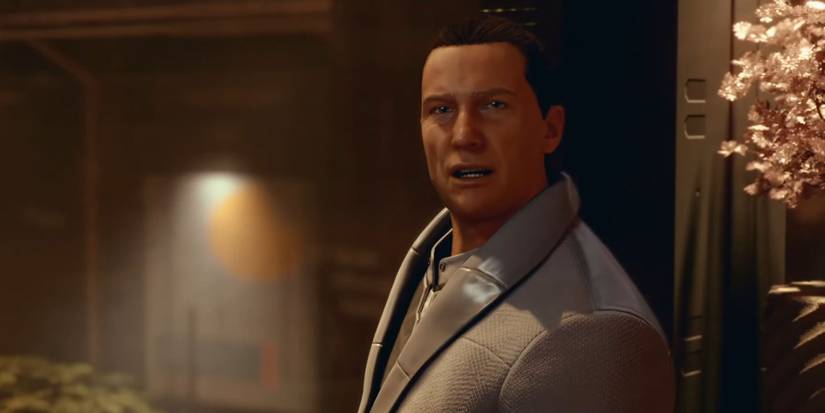 Wide shot of Neon at night, showcasing its neon glow and bustling atmosphere